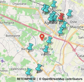 Mappa Via Carbolinga, 51031 Agliana PT, Italia (2.3995)