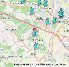 Mappa Via Carbolinga, 51031 Agliana PT, Italia (2.62455)