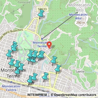 Mappa Via della Querceta, 51016 Montecatini Terme PT, Italia (0.7095)