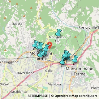 Mappa Via della Querceta, 51016 Montecatini Terme PT, Italia (1.40571)