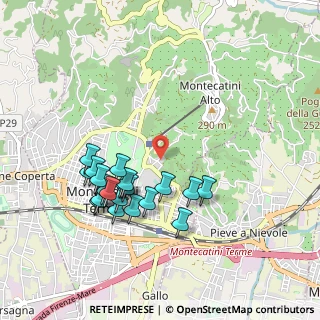 Mappa Via della Querceta, 51016 Montecatini Terme PT, Italia (0.9465)