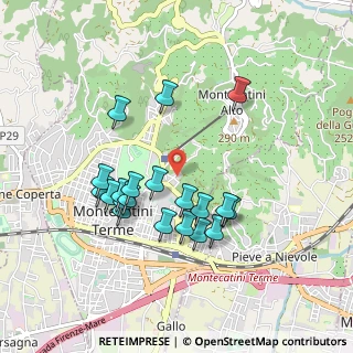 Mappa Via della Querceta, 51016 Montecatini Terme PT, Italia (0.866)