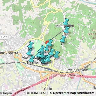 Mappa Via Vasco Peloni, 51016 Montecatini Terme PT, Italia (0.7255)