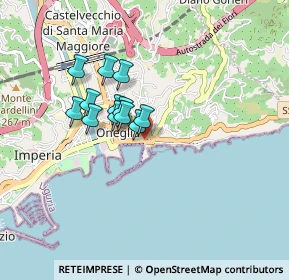 Mappa Via Palestro, 18100 Imperia IM, Italia (0.6325)