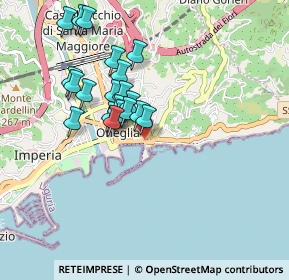 Mappa Via Palestro, 18100 Imperia IM, Italia (0.818)