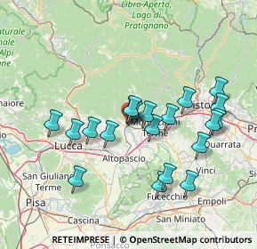 Mappa Viale Guglielmo Marconi, 51017 Pescia PT, Italia (13.8495)