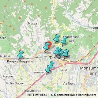Mappa Largo Cacciatori delle Alpi, 51016 Montecatini Terme PT, Italia (1.46182)