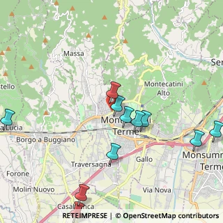 Mappa Largo Cacciatori delle Alpi, 51016 Montecatini Terme PT, Italia (2.44909)