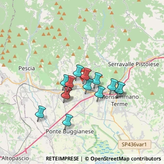 Mappa Largo Cacciatori delle Alpi, 51016 Montecatini Terme PT, Italia (2.87786)