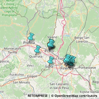 Mappa Pista Ciclabile Gino Bartali, 59100 Prato PO, Italia (11.86118)