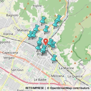 Mappa Pista Ciclabile Gino Bartali, 59100 Prato PO, Italia (1.31714)