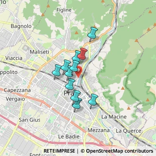 Mappa Pista Ciclabile Gino Bartali, 59100 Prato PO, Italia (1.21909)