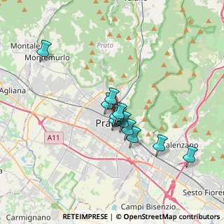 Mappa Pista Ciclabile Gino Bartali, 59100 Prato PO, Italia (2.71833)