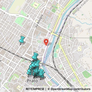 Mappa Pista Ciclabile Gino Bartali, 59100 Prato PO, Italia (0.73)