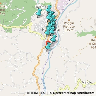 Mappa Via Enrico Fermi, 47863 Novafeltria RN, Italia (0.868)
