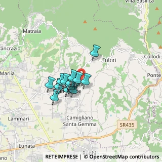 Mappa Via Sant'Andrea, 55012 Capannori LU, Italia (1.10333)