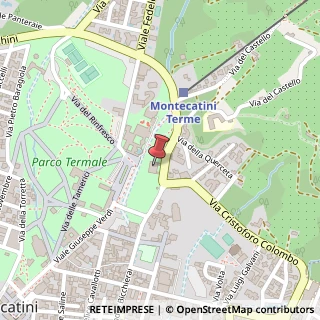 Mappa Viale Giuseppe Verdi, 71, 51016 Montecatini Terme, Pistoia (Toscana)