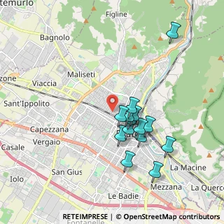 Mappa Via Bruno Cialdini, 59100 Prato PO, Italia (1.68)