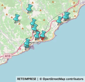 Mappa Via G. Menotti Serrati, 18100 Imperia IM, Italia (3.55583)