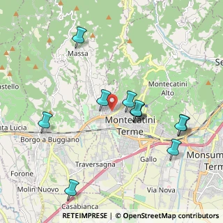 Mappa Via delle Tamerici, 51016 Montecatini Terme PT, Italia (2.02909)