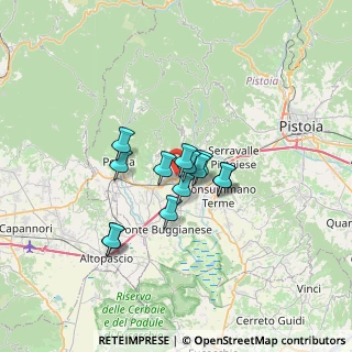 Mappa Via Gioacchino Rossini, 51016 Montecatini Terme PT, Italia (4.57)