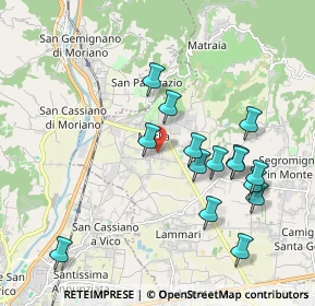 Mappa 55012 Marlia LU, Italia (2.00933)