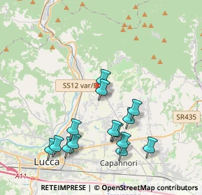 Mappa 55012 Marlia LU, Italia (4.15214)