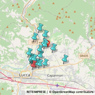 Mappa 55012 Marlia LU, Italia (3.27944)