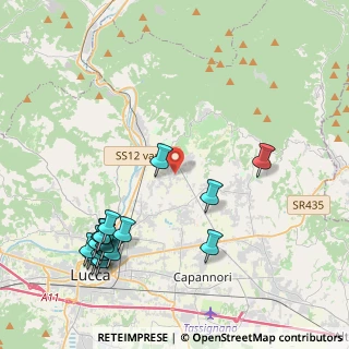 Mappa 55012 Marlia LU, Italia (5.28778)