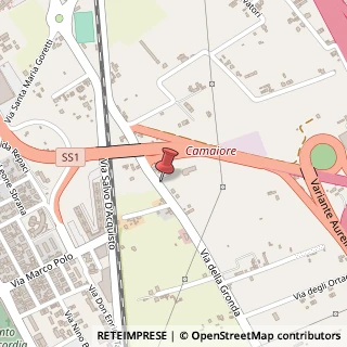 Mappa Via della Gronda, 356, 55049 Viareggio, Lucca (Toscana)