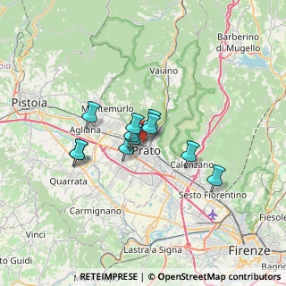 Mappa Via Ernesto Rossi, 59100 Prato PO, Italia (4.73091)