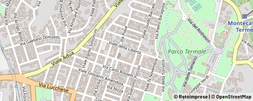 Mappa Montecatini Terme