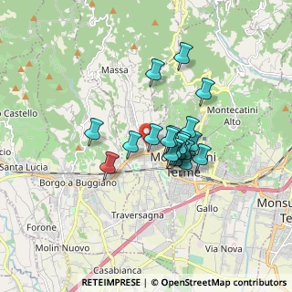 Mappa Via Ilaria Alpi, 51016 Massa e Cozzile PT, Italia (1.2415)