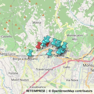 Mappa Via Ilaria Alpi, 51016 Massa e Cozzile PT, Italia (1.03462)