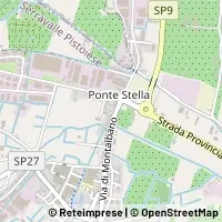 Kaart Serravalle Pistoiese