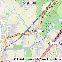 Kaart Pieve a Nievole