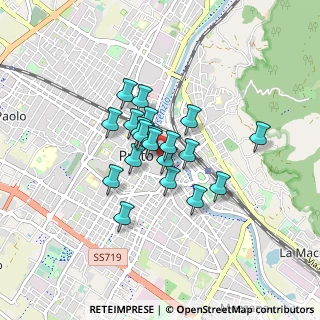 Mappa Via dei Saponai, 59100 Prato PO, Italia (0.58)