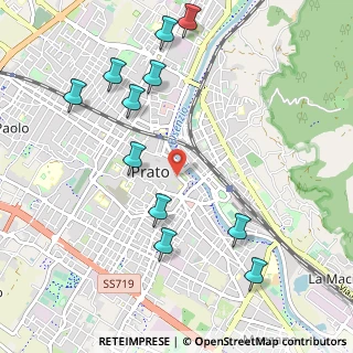 Mappa Via dei Saponai, 59100 Prato PO, Italia (1.22182)