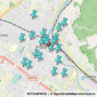 Mappa Via dei Saponai, 59100 Prato PO, Italia (0.812)