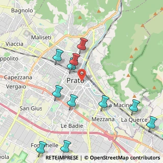 Mappa Via dei Saponai, 59100 Prato PO, Italia (2.44727)