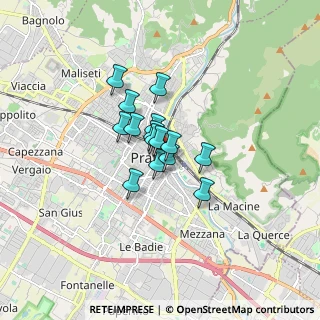 Mappa Via dei Saponai, 59100 Prato PO, Italia (0.94933)