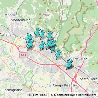 Mappa Via dei Saponai, 59100 Prato PO, Italia (2.6875)