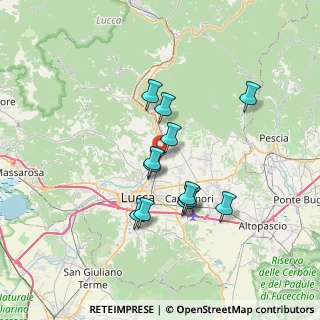 Mappa Via delle Ville, 55100 Lucca LU, Italia (5.98333)