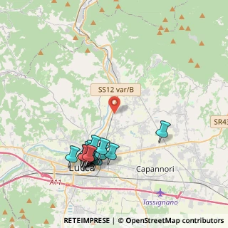 Mappa Via delle Ville, 55100 Lucca LU, Italia (4.55)