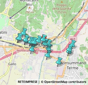 Mappa Via Giuseppe Giusti, 51018 Pieve A Nievole PT, Italia (0.7885)