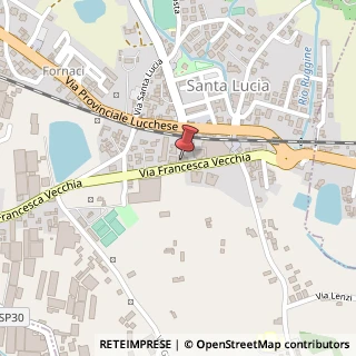 Mappa Via Francesca Vecchia, 38/A, 51010 Uzzano, Pistoia (Toscana)