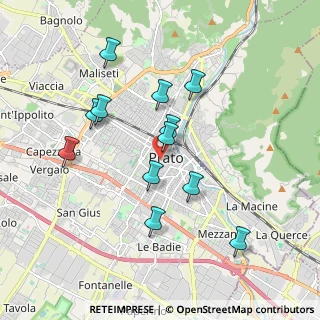 Mappa Via degli Alberti, 59100 Prato PO, Italia (1.78)