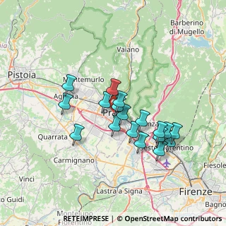 Mappa Via degli Alberti, 59100 Prato PO, Italia (6.11278)