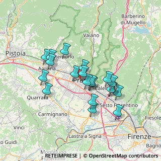 Mappa Via degli Alberti, 59100 Prato PO, Italia (6.069)