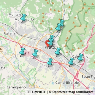 Mappa Via Dolce de' Mazzamuti, 59100 Prato PO, Italia (3.77909)